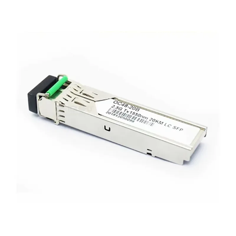 Transceptor compatível 1310nm SFP 2.5g da manutenção programada 20km Bidi SFP do LC
